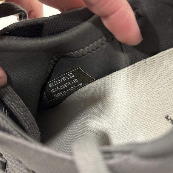 Kizik Sneakers Mens Size 11.5 Gray Lima Hands Free Graphite Running Athletic - Picture 4 of 7